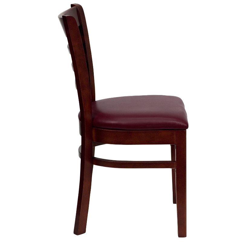 Red Barrel Studio® Ladder Back Wooden Restaurant Chair