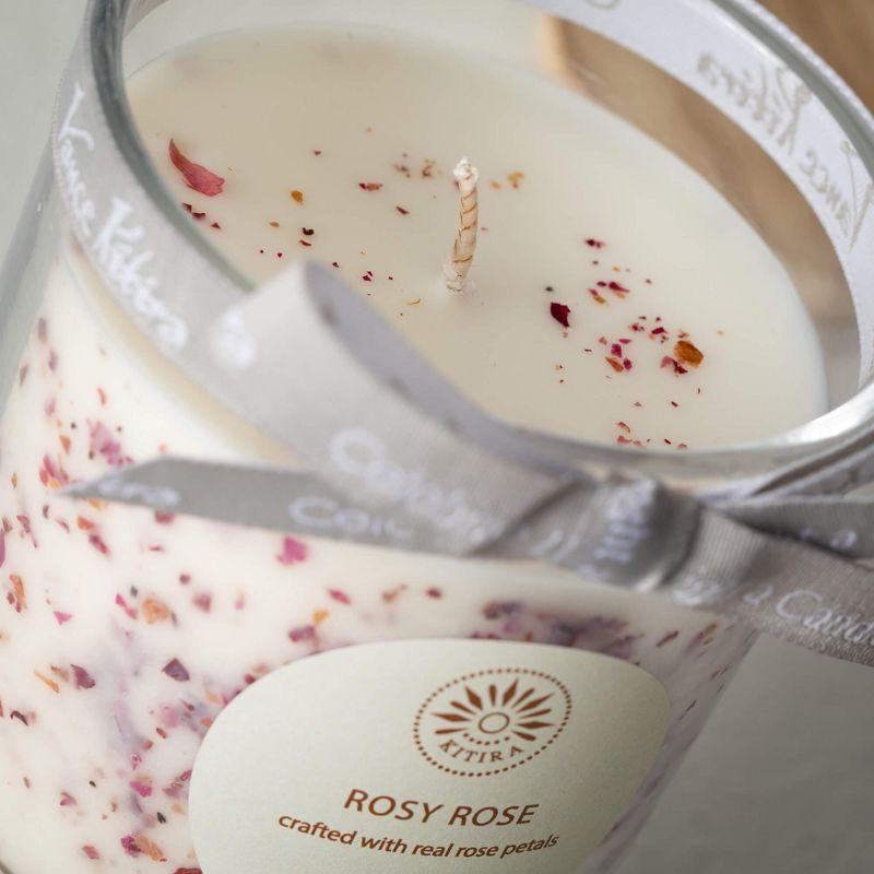 Clover Lane Velvet Rose Scented Jar Candle