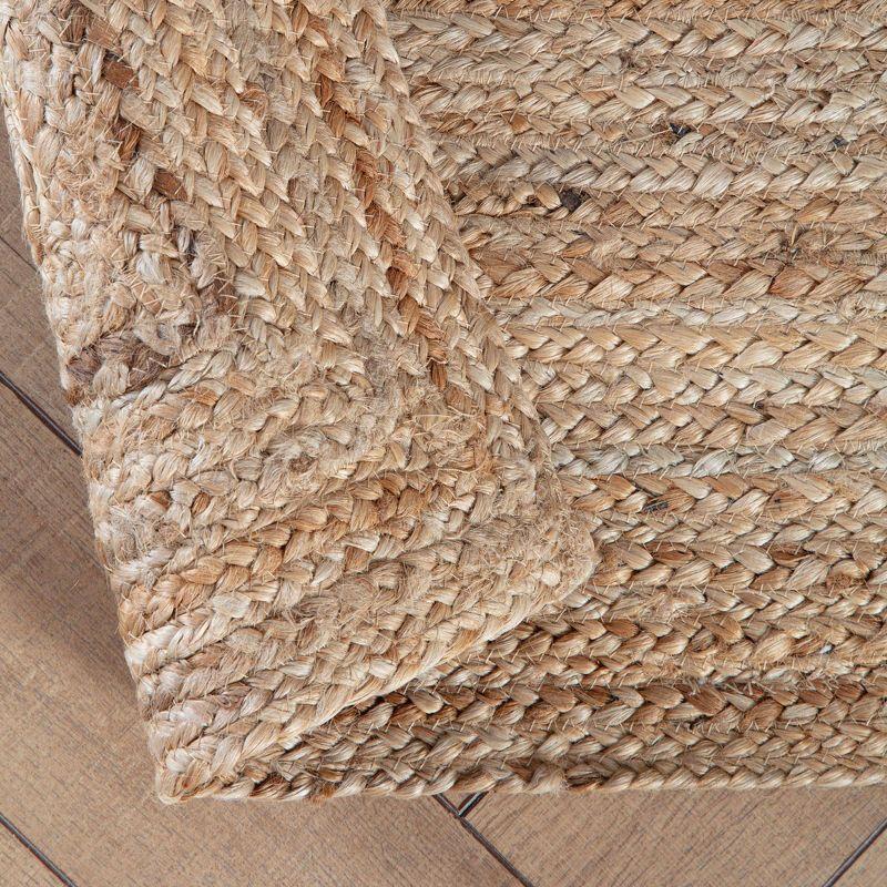 Anji Mountain 3'x5' Kerala Jute Area Rug Natural