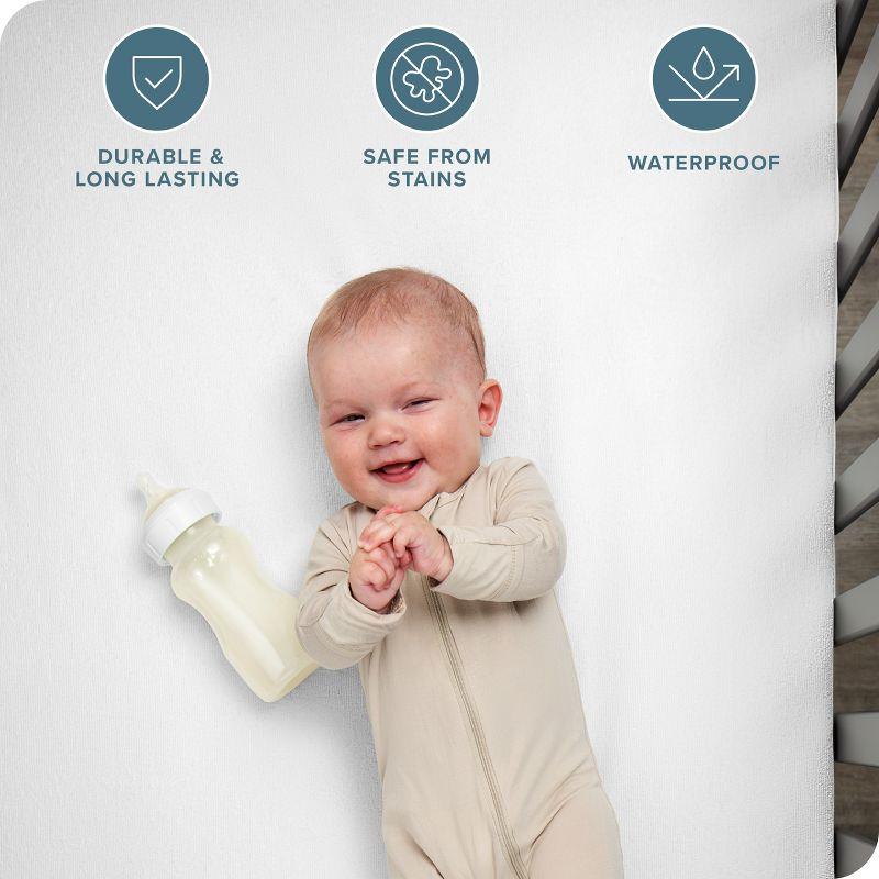 Bare Home Premium Ultra Soft Waterproof Fitted Mattress Protector