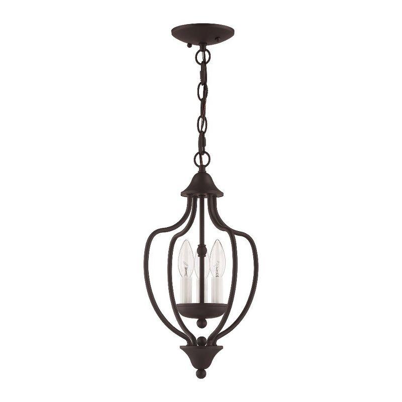 Livex Lighting Home Basics 3 - Light Chandelier in  Bronze