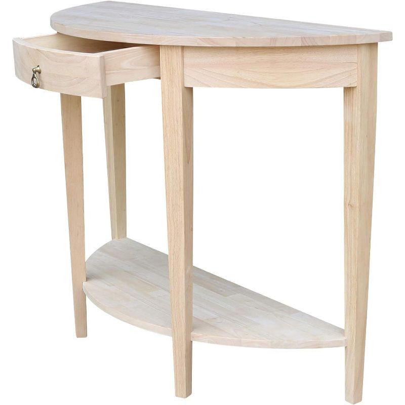 IC International ConceptsHalf Moon Console Table