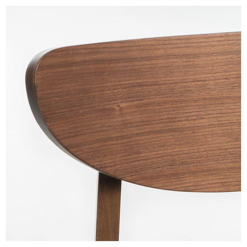 Christopher Knight Home Set of 2 24" Gavin Counter Height Barstool Dark Gray : Upholstered, Rubberwood Legs