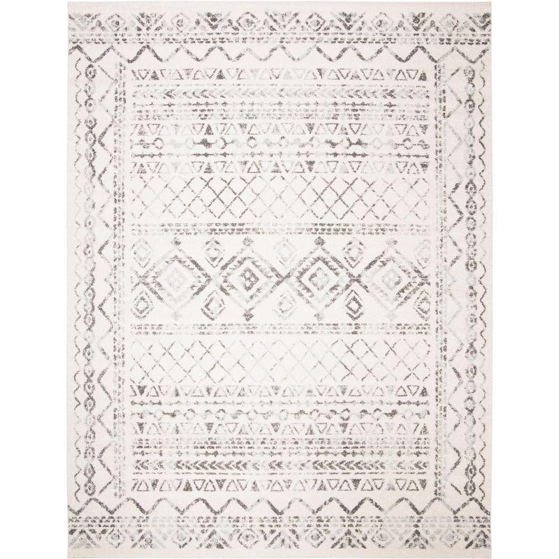 Tulum TUL268 Power Loomed Area Rug - Ivory/Grey - 8'x10' - Safavieh.
