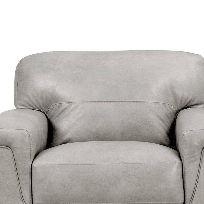 A&J Homes Studio Cornelia Leather Armchair