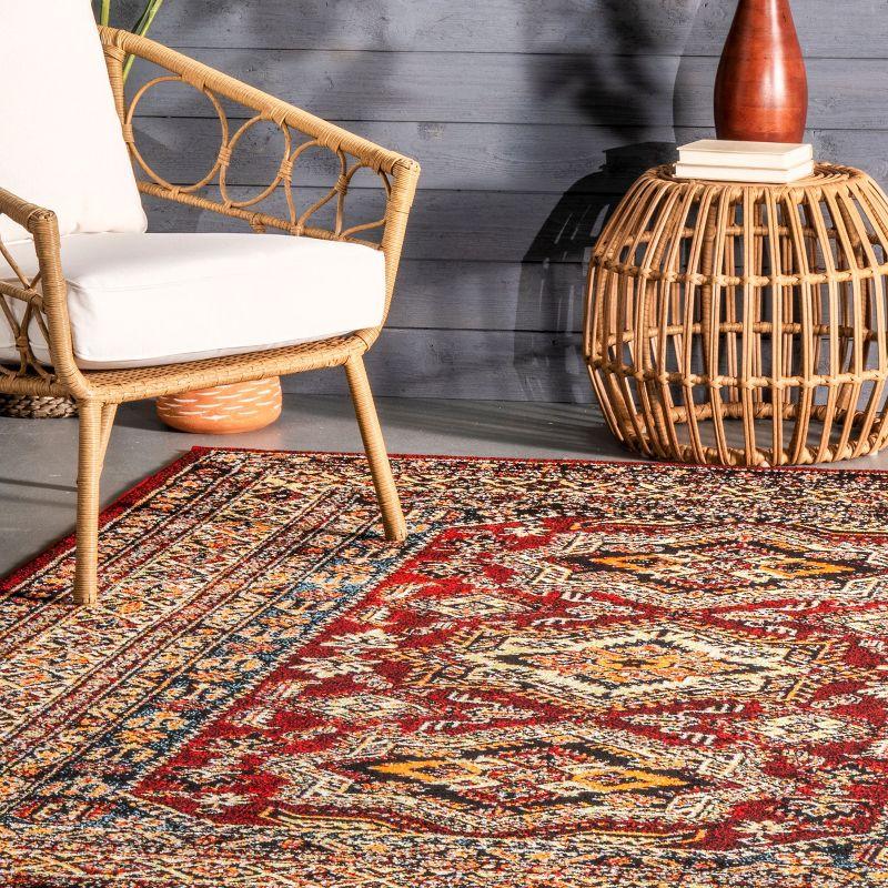 Nuloom Indoor/Outdoor Transitional Medieval Randy Area Rug