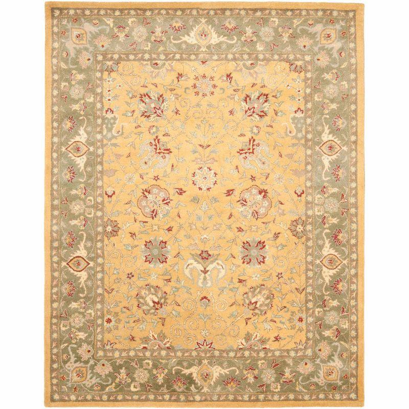 Antiquity AT21 Hand Tufted Indoor Area Rug - Gold - 6'x9' - Safavieh