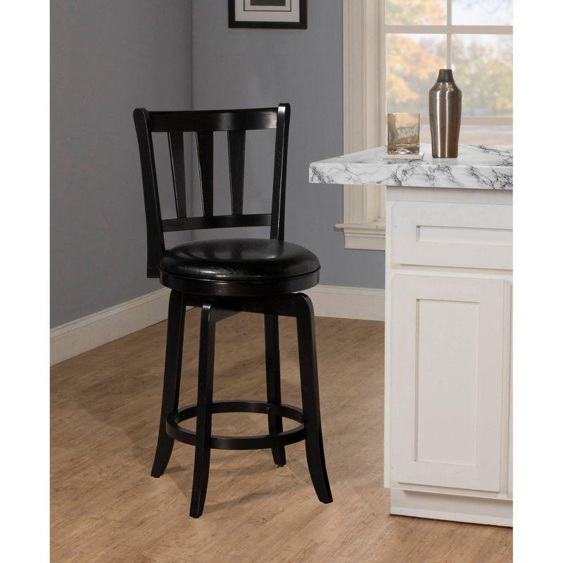 25.5" Presque Isle Swivel Counter Height Barstool - Hillsdale Furniture