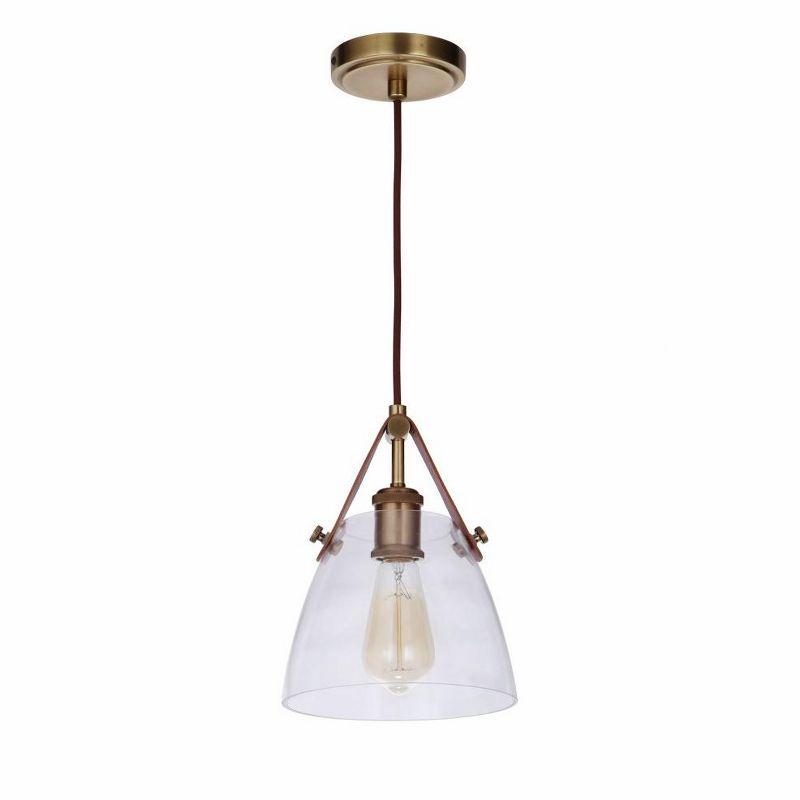 Craftmade Lighting Hagen 1 - Light Pendant in  Vintage Brass