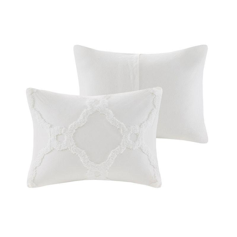 Pacey 3 Piece Tufted Cotton Chenille Comforter Set