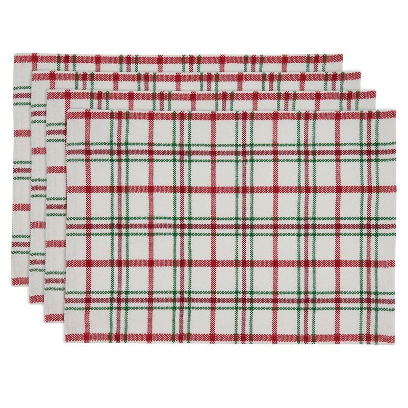 Aomame Cotton Plaid Rectangle Placemat