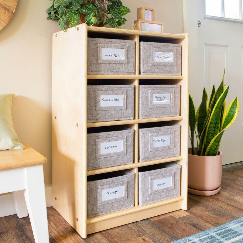 EdQ Essentials Bin Cubby Storage Organizer