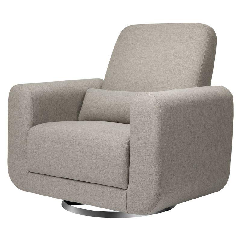 Gray Eco-Performance Extra Wide Swivel Glider Chair