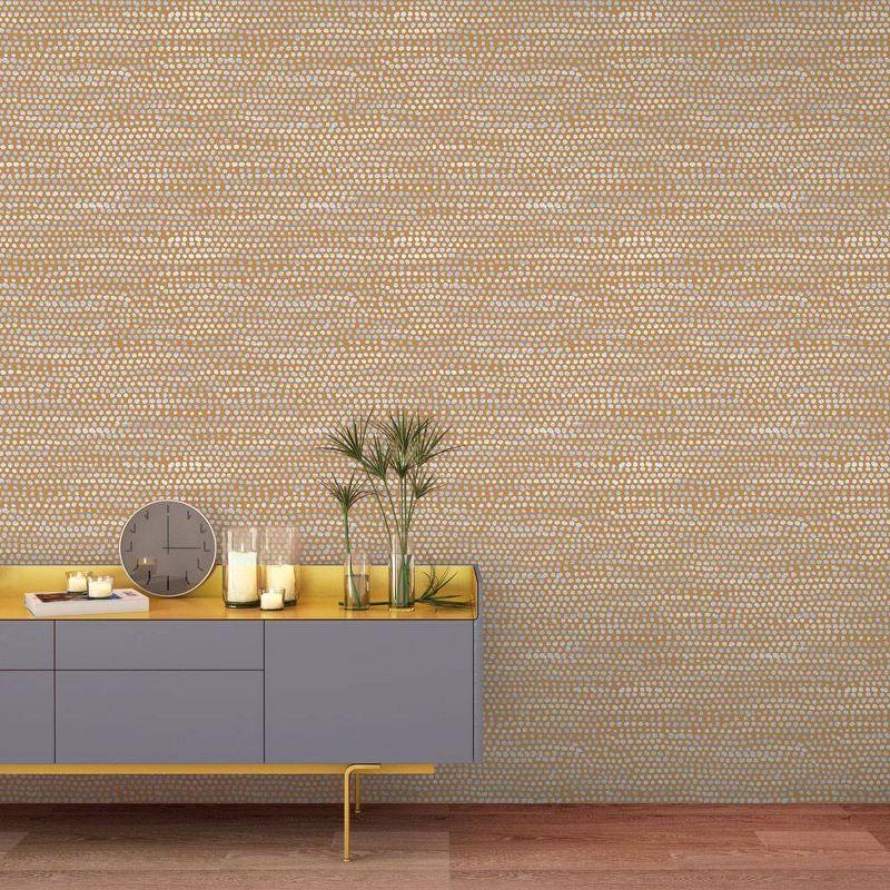 Tempaper Moire Dots Self-Adhesive Removable Wallpaper