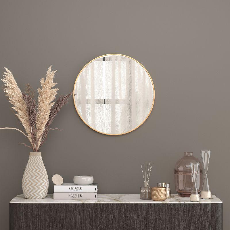 Merrick Lane Monaco Accent Mirror for Bathroom, Vanity, Entryway, Dining Room, & Living Room