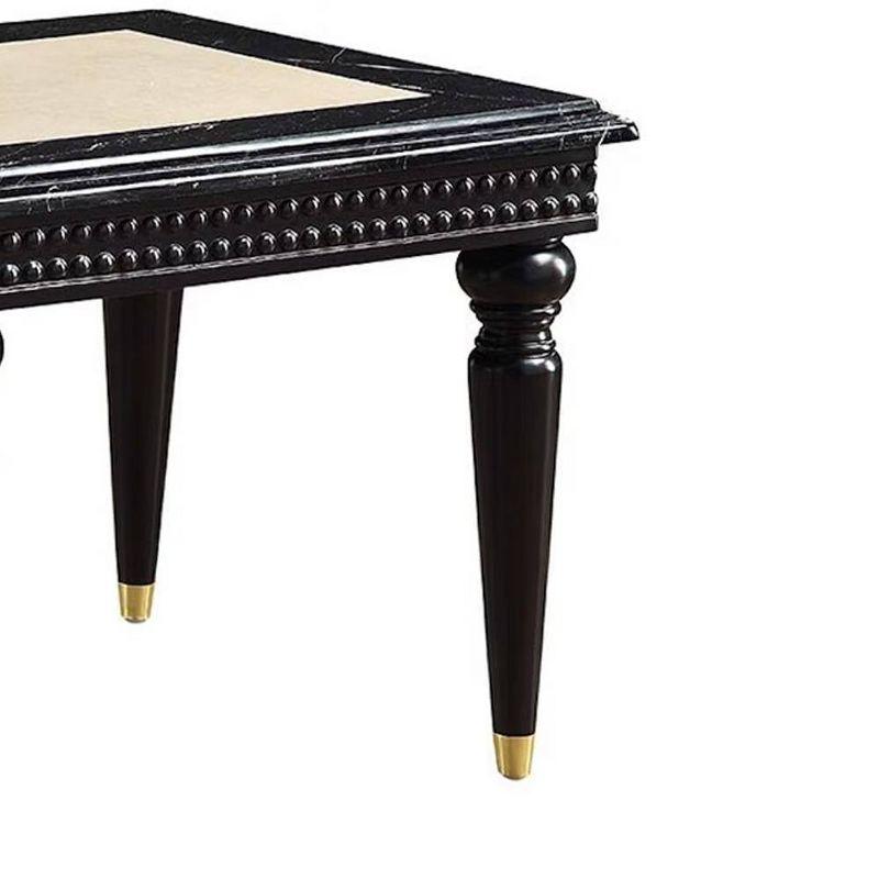 Marble Top End Table