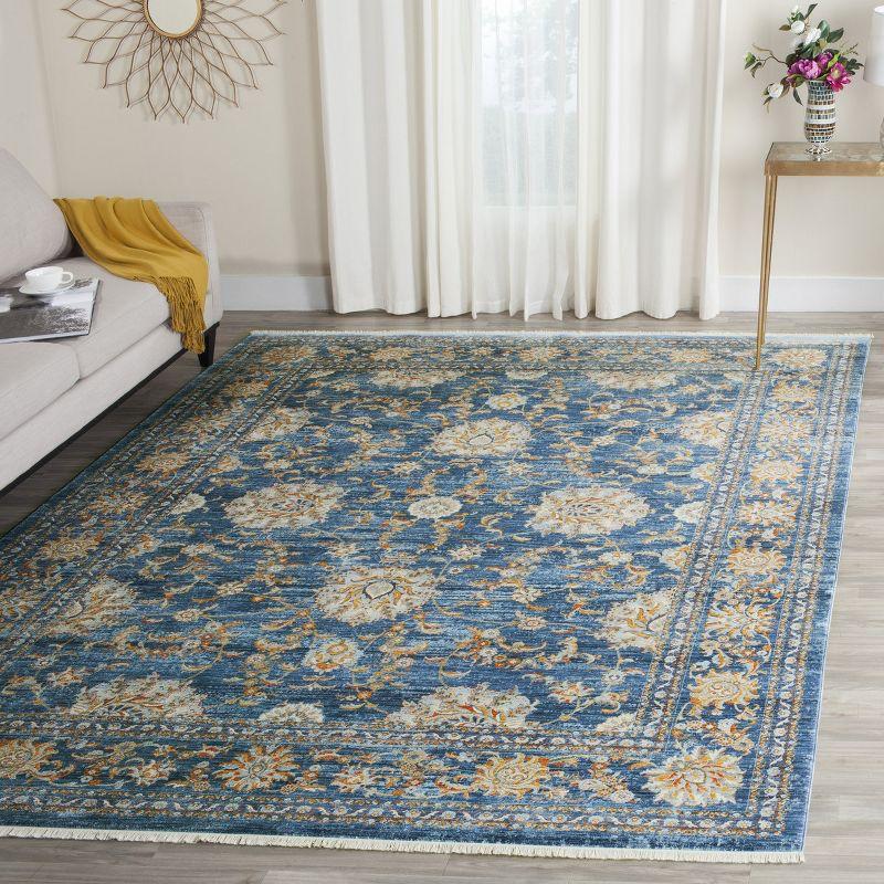 Vintage Persian VTP469 Power Loomed Indoor Area Rug - Turquoise/Multi - 5'x7'6" - Safavieh.