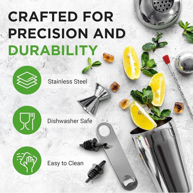 NutriChef Bartender Set 7 Piece