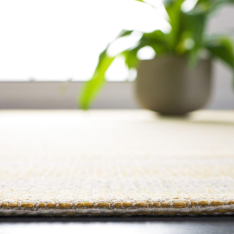 Augustine AGT501 Machine Made Indoor Area Rug - Ivory/Yellow - 8'x10' - Safavieh