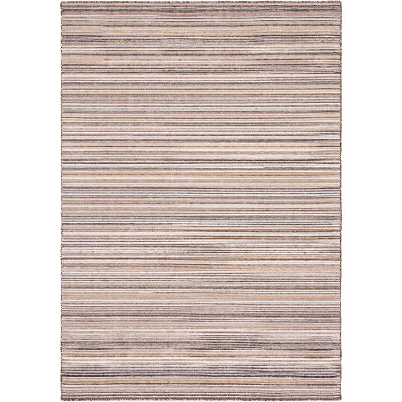 Kilim KLM313 Hand Woven Area Rug - Brown/Yellow - 3'x5' - Safavieh.