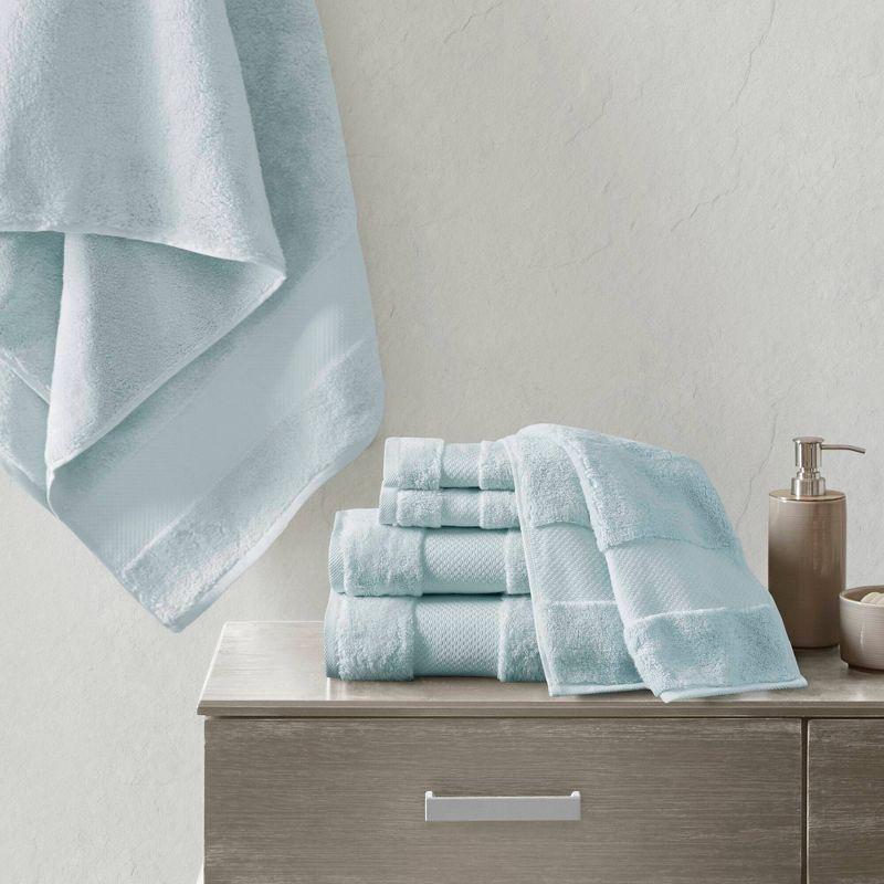 Turkish 6 Piece 100% Cotton Oversized Towel Set