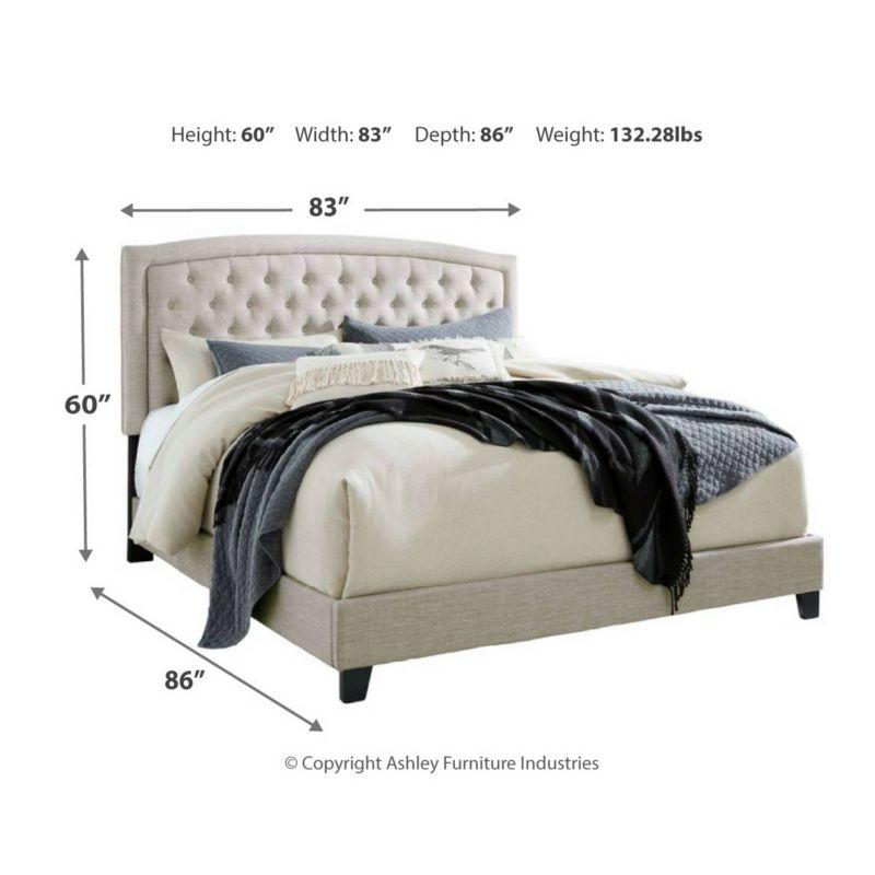 King Jerary Upholstered Bed Gray - Signature Design by Ashley