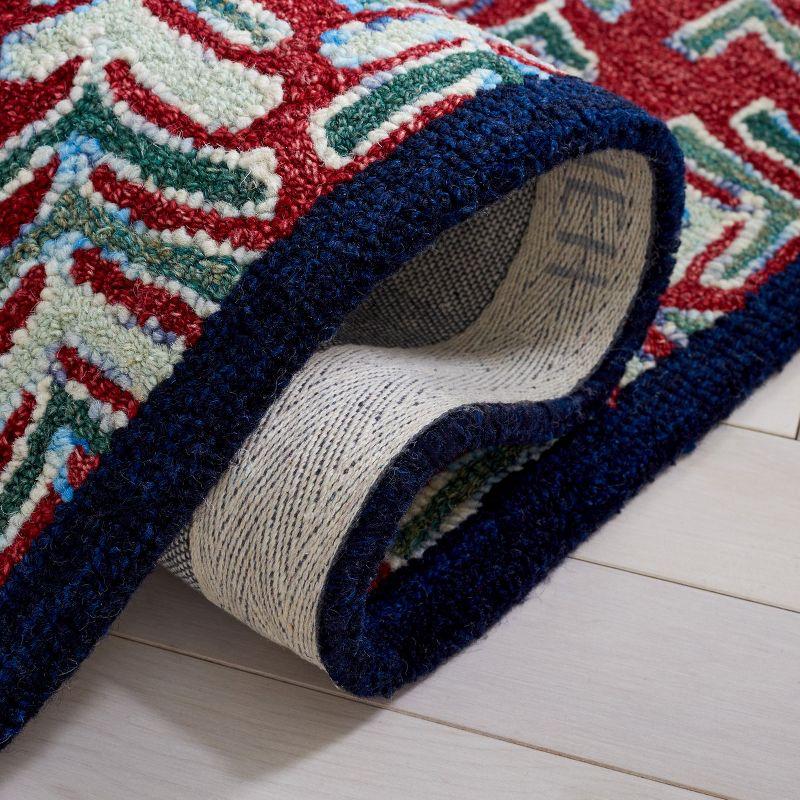 Chaitra Hand Tufted Wool Floral Rug