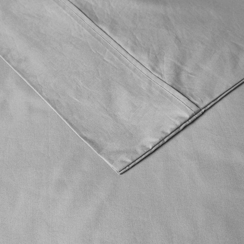 Peached Percale 200 Thread Count Relaxed Cotton Percale Sheet Set