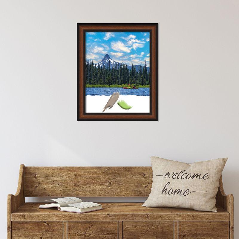 Amanti Art Yale Walnut Picture Frame Opening Size 16x20 in.
