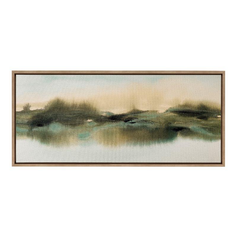 Sylvie Tranquil Meadows Framed Canvas by Amy Lighthall - Kate & Laurel All Things Decor