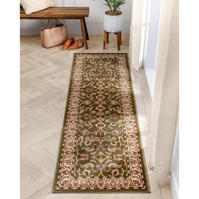 Noble Sarouk Persian Floral Oriental Formal Traditional Area Rug