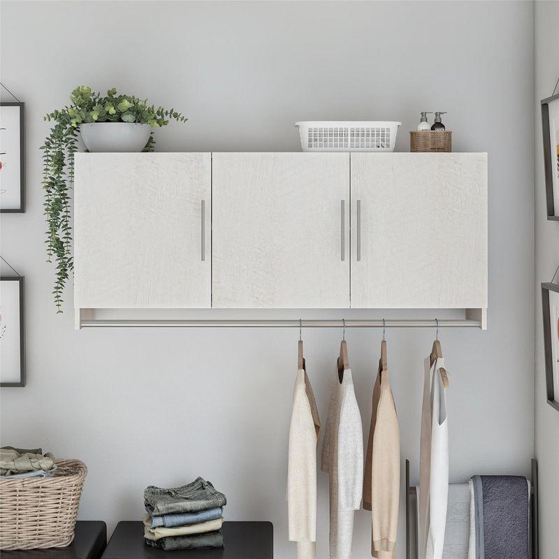 Systembuild Camberly 3 Door Wall Cabinet with Hanging Rod