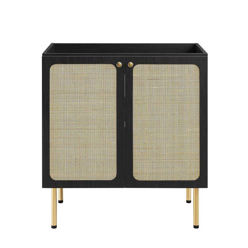 Modway Modway Chaucer 30'' Single Bathroom Vanity with Wood Top