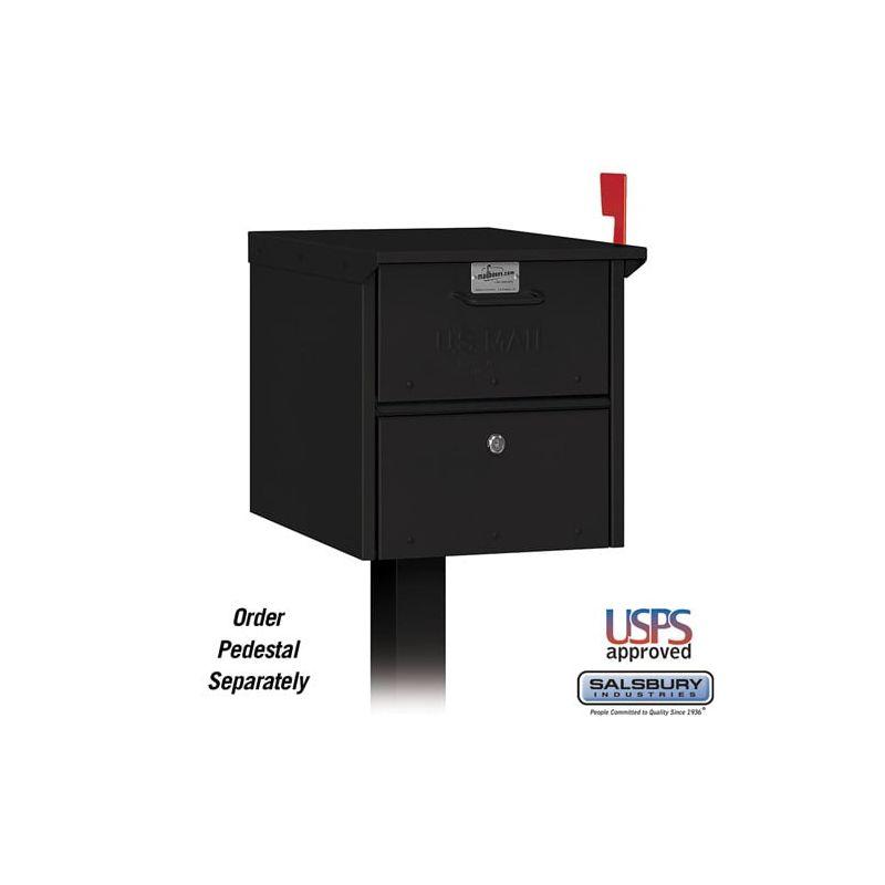 Salsbury Industries Roadside Mailbox - Black