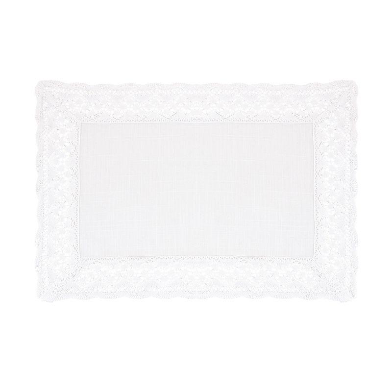 Abilene Polyester No Pattern Rectangle Placemat