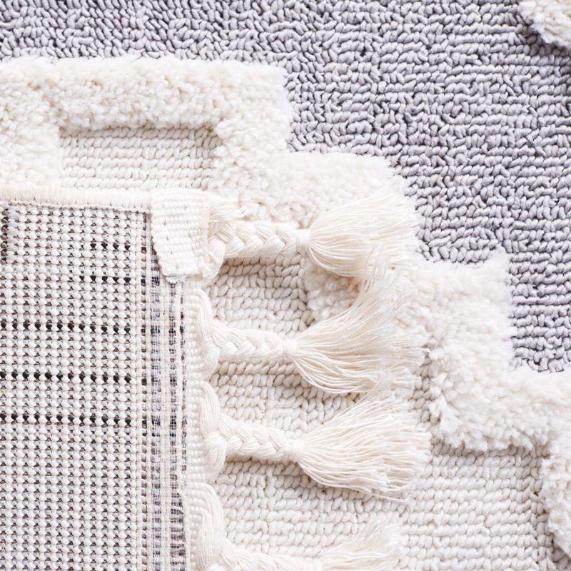 Marrakesh MRK532 Power Loomed Area Rug - Ivory/Grey - 8'x10' - Safavieh.