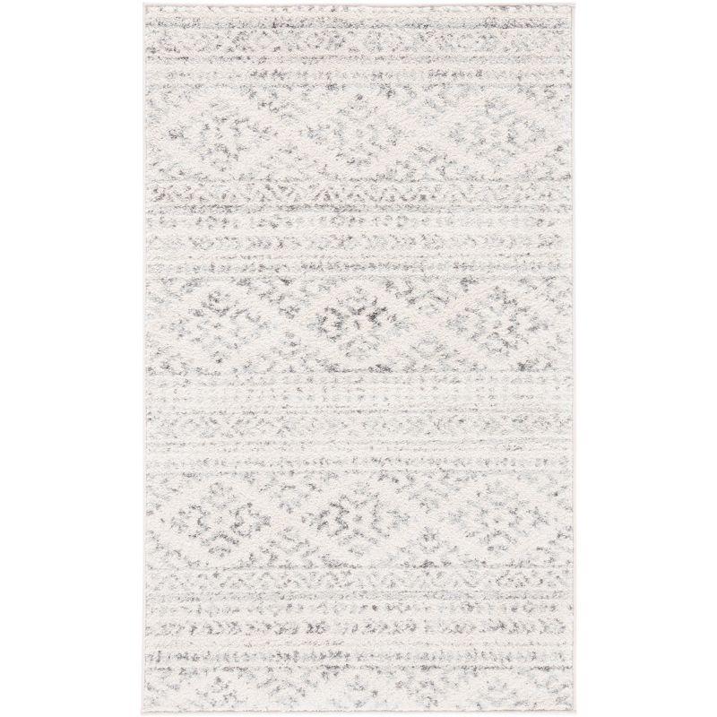 Tulum TUL272 Power Loomed Indoor Accent Rug - Ivory/Grey - 3'x5' - Safavieh