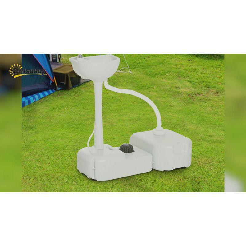 19.75'' Plastic Freestanding Outdoor Sink