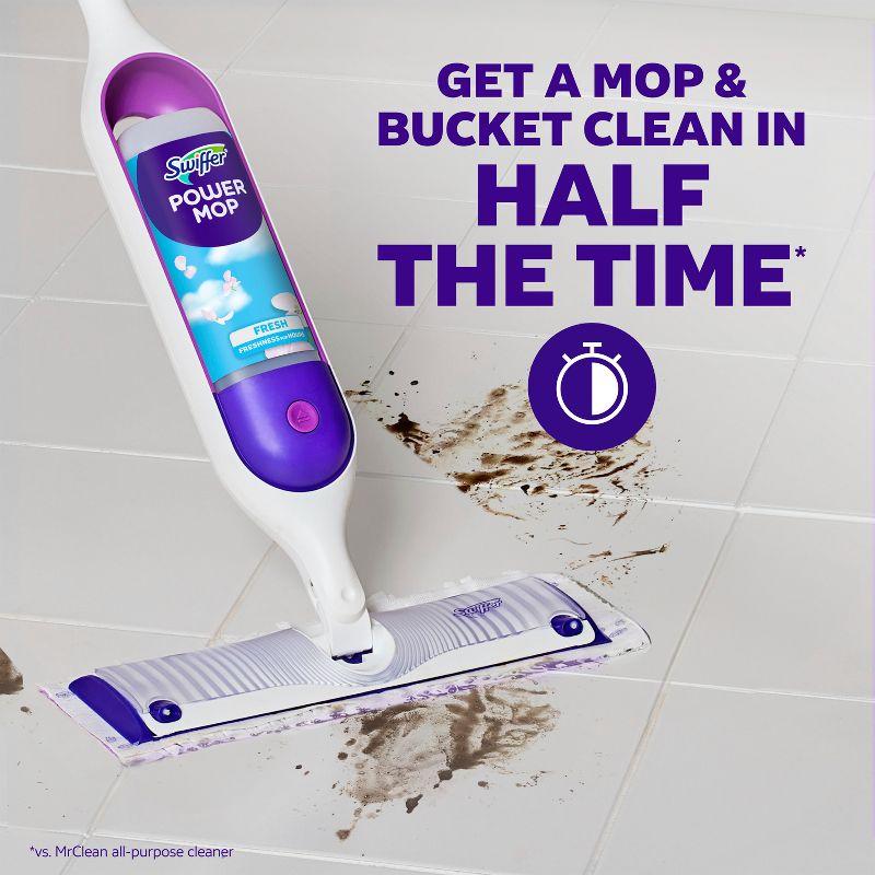 Swiffer Power Mop Multi-Surface Mop Kit for Floor Cleaning