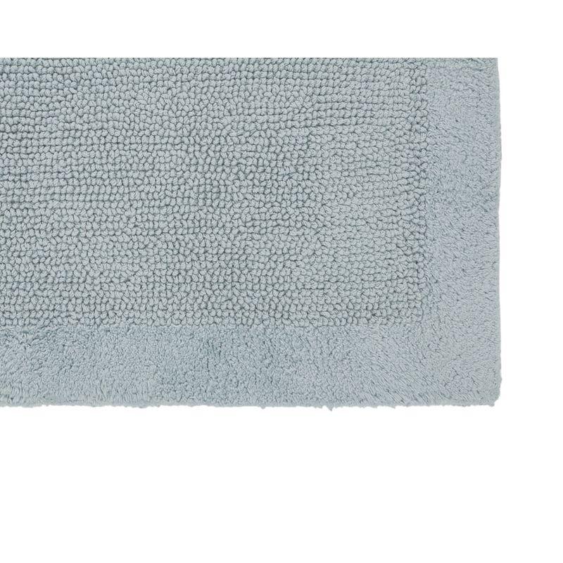 Moriceau Collection 100% Cotton Reversible Tufted Machine Washable 2 Piece Bathroom Rug Set