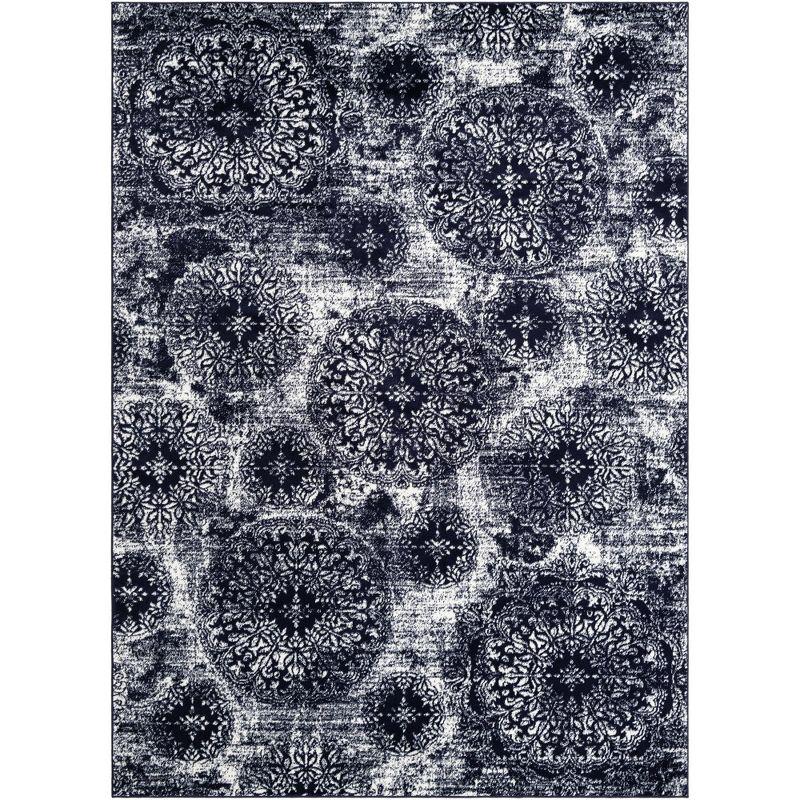 Unique Loom 8' 0 x 11' 0 Sofia Grand Navy Blue Area Rug