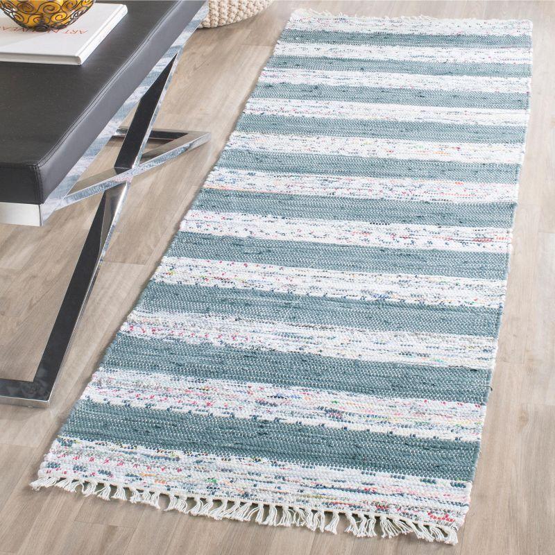 Montauk MTK720 Hand Woven Runner Rug - Ivory/Grey - 2'3"x7' - Safavieh.