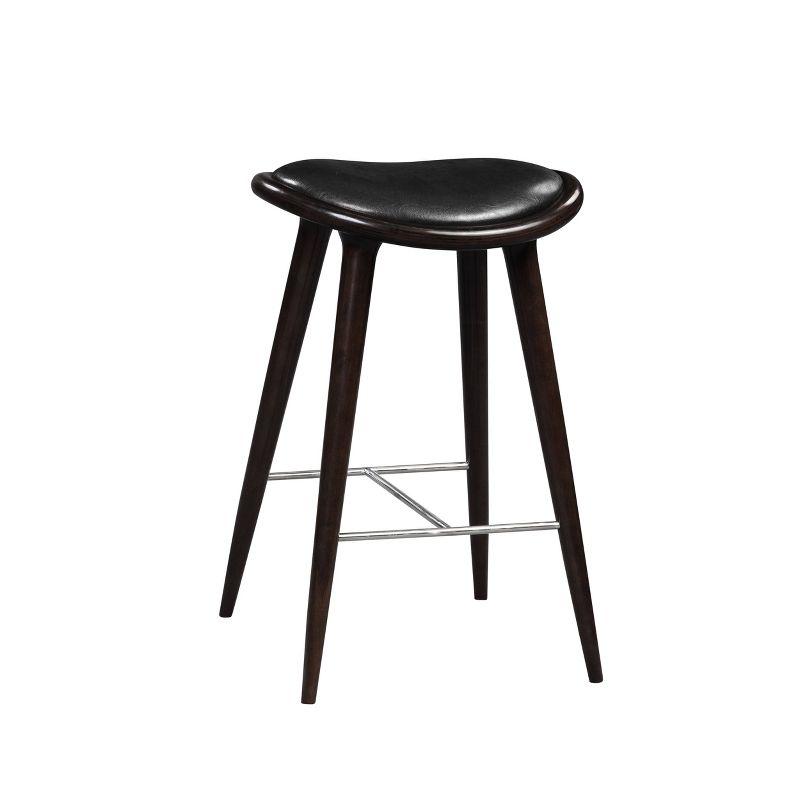 Lucio Oval Backless Wood Barstool - Boraam