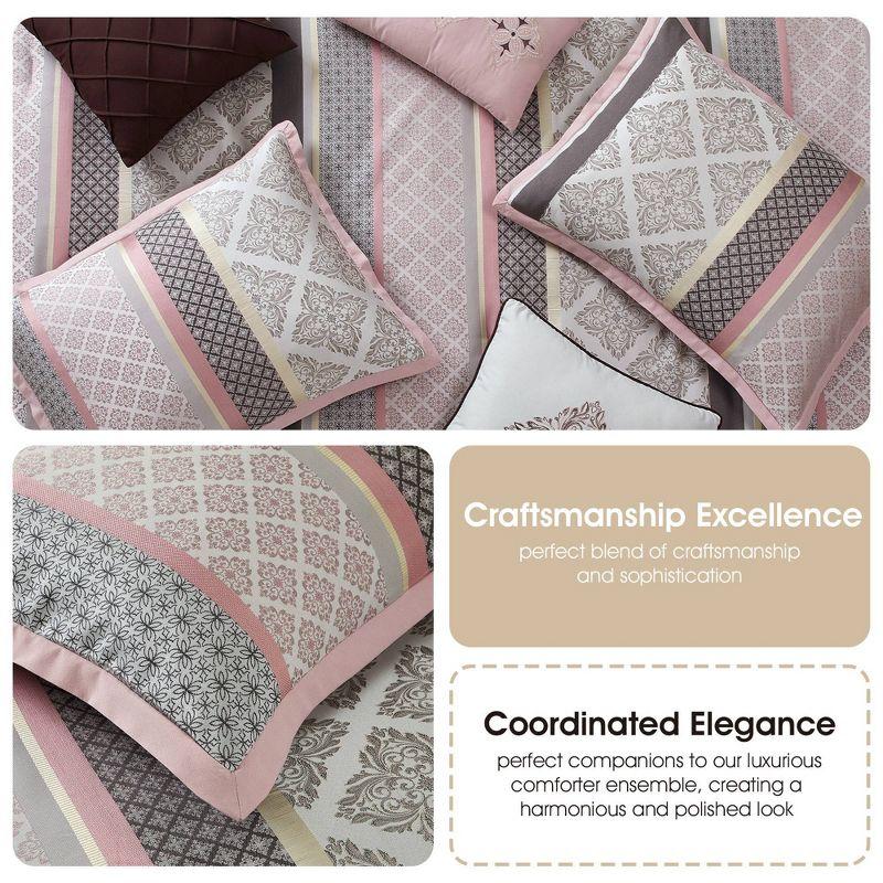Nanshing America, Inc Tefia Karr Microfiber 7 Piece Comforter Set