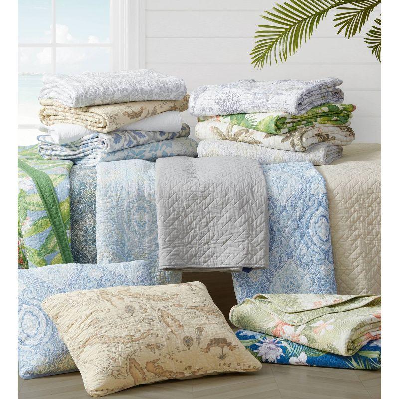 Blue Sky Cotton Twin Reversible Quilt Set