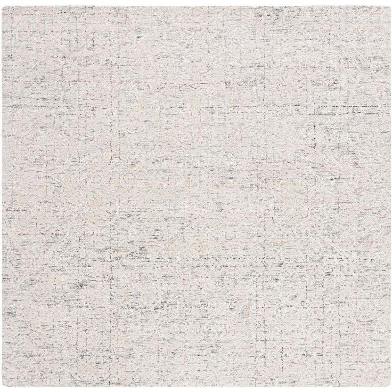 Metro MET879 Hand Tufted Indoor Area Rug - Grey/Ivory - 6'x6' - Safavieh