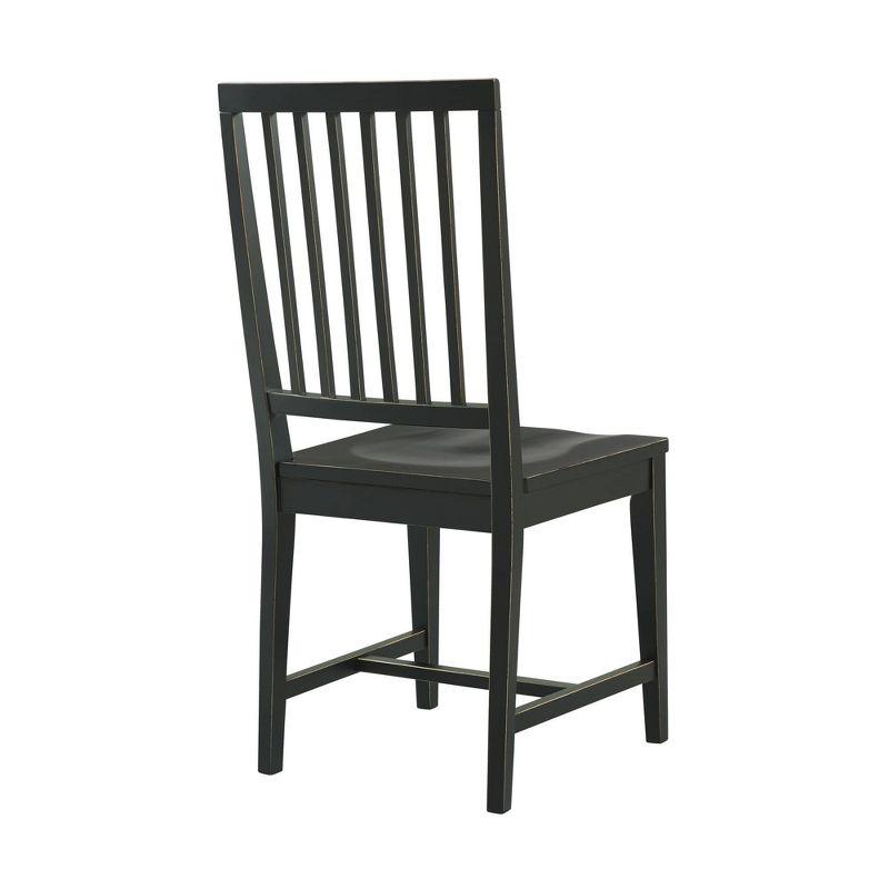 Set of 2 Vienna Wood Dining Armless Chairs - Alaterre Furniture