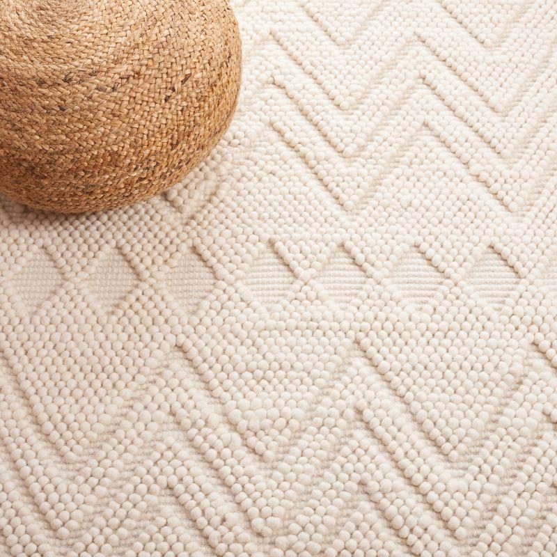 Natura NAT128 Hand Woven Indoor Area Rug - Light Beige - 4'x6' - Safavieh