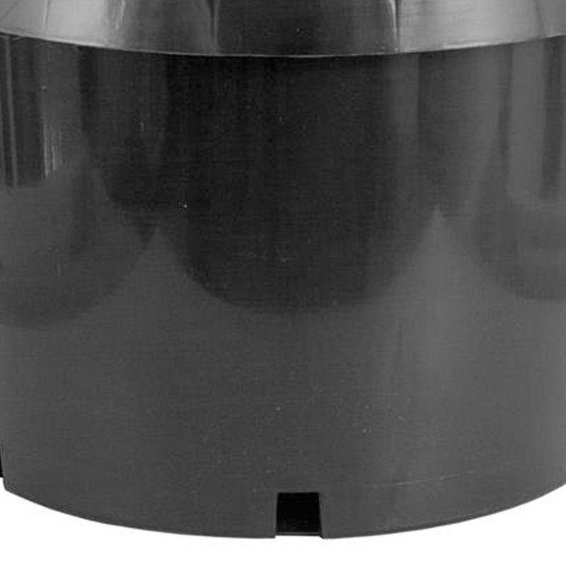 Pro Cal HGPK10PHD Round Circle 10 Gallon Wide-Base Durable Injection Molded Plastic Garden Plant Nursery Pot for Indoor or Outdoor (Set of 20)