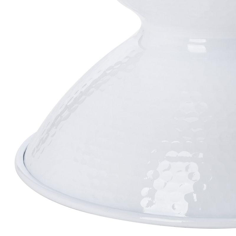 Guildsman Metal Table Stool - White - Safavieh